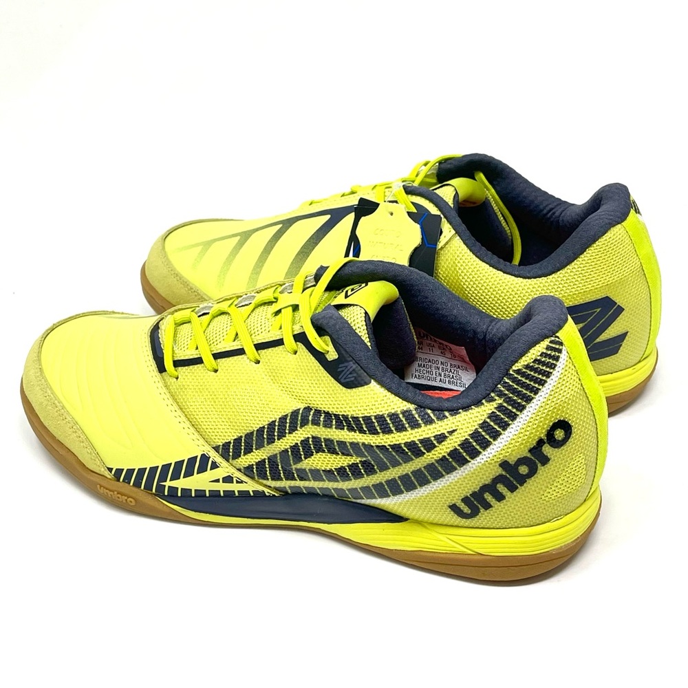UMBRO Sala Z Pro Futsal Liga Indoor Soccer Shoes Mens SIZE 11 Limeade Yellow NWT